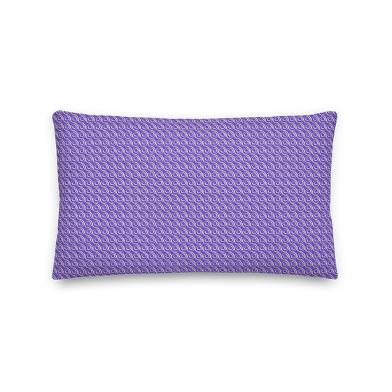 Purple Swirls Cushion